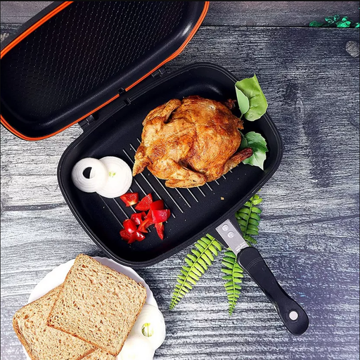 [BRICONB-417] Double Sided Grill Non-stick Pan
